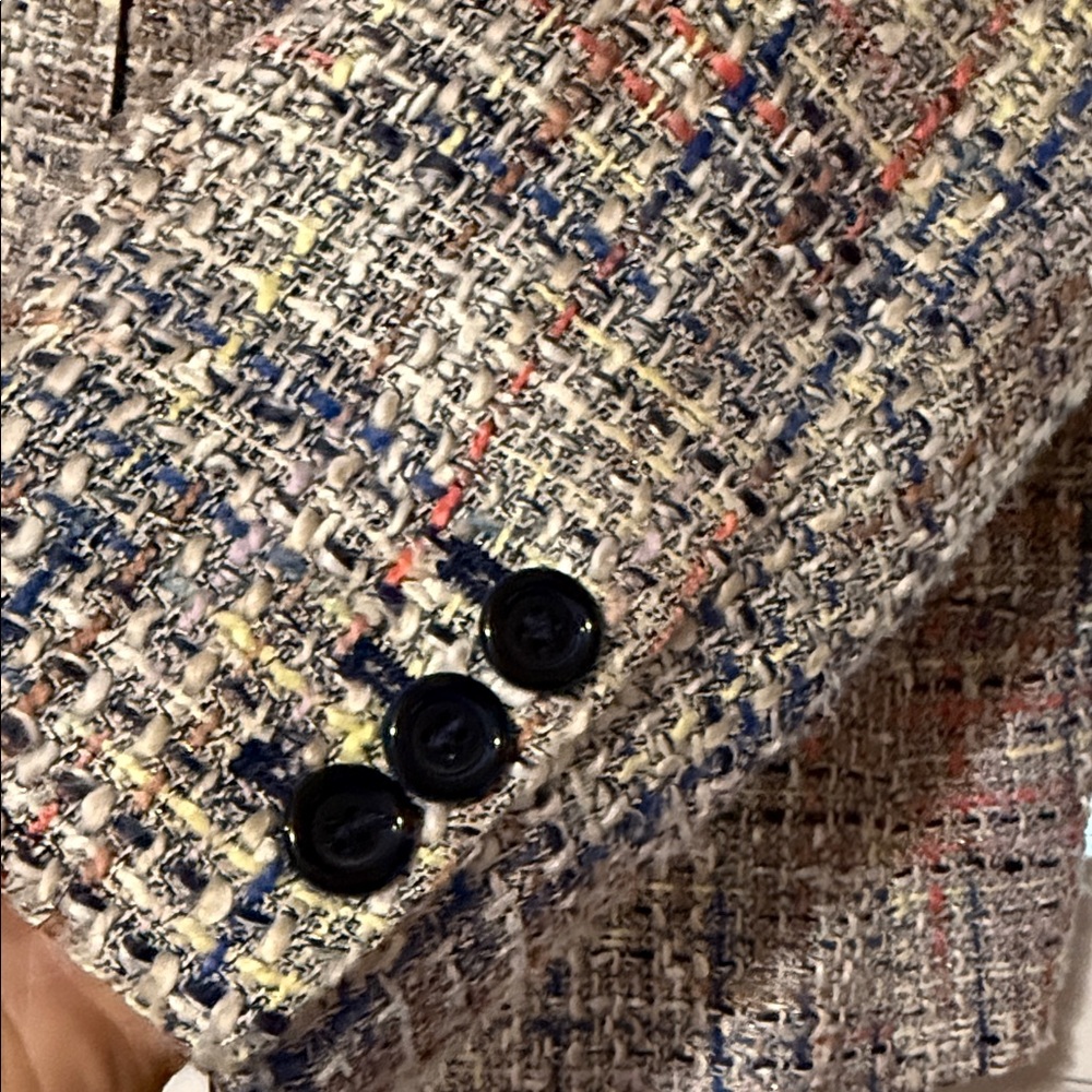 Nine West Multicolor Tweed Blazer - Picture 12 of 13